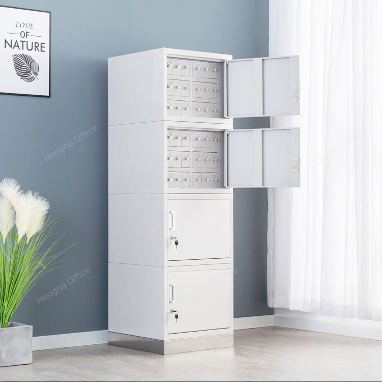 Lockable 18-Slide Storage Cabinet | 56,600 Slide Capacity | Lab Organizer