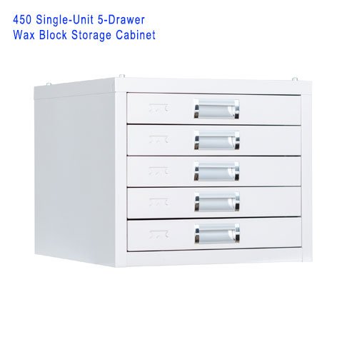 HNQST-450dw52c Pathology Tissue Block Filing Cabinet – 5 Drawers Paraffin Wax Block Storage Unit