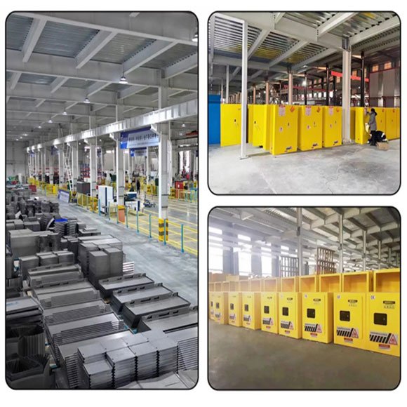 110 gallon paint solvent cabinet in Hengna Factory